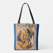 Cohan's theaterafdekplaatje van 1920 draagtas (Achterkant)