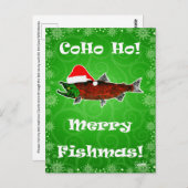 CoHo Ho! Fishmas sur Green - Carte postale (Devant / Derrière)