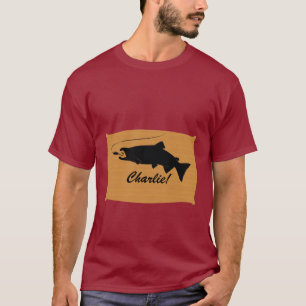 Coho Salmon Name T-shirt