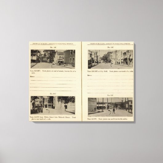 Cohoes, NY Canvas Afdruk (Voorkant)