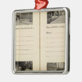 Cohoes, NY Metalen Ornament (Links)