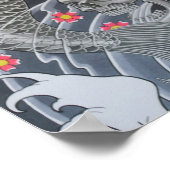 COI SKULLPrint Poster (Hoek)