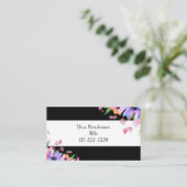 coiffeur, coiffeur carte de visite (Debout devant)