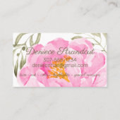 Coiffeur coiffeur carte de visite (Dos)