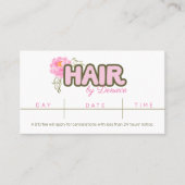 Coiffeur coiffeur carte de visite (Devant)