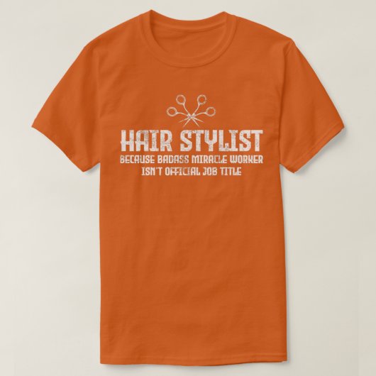 Coiffeur coiffeur classique TShirt (Design devant)