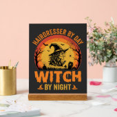 Coiffeur de jour Sorcière de nuit Design Halloween (Mariage)