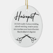 Coiffeur Noël Ornement (Droite)