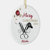 Coiffeur Salon professionnel Ornement en céramique (Droite)