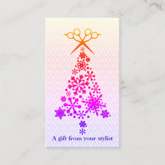 Coiffeur styliste coupon de vacances carte cadeau