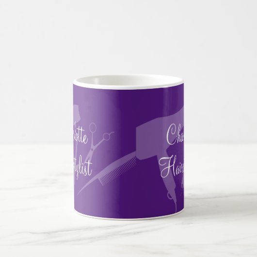 Coiffeur tendance Monogram Conception de Mugs de c (Centre)