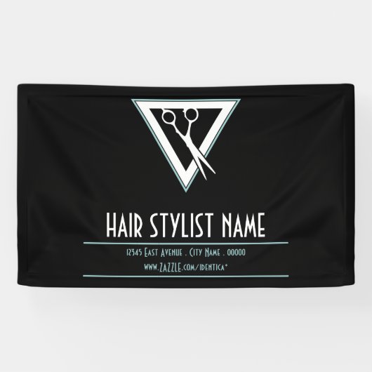 coiffeur tri ciseaux bannière (Horizontal)