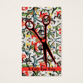 coiffeuse coiffeuse styliste carte cadeau certific (Devant)