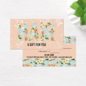 coiffeuse coiffeuse styliste carte cadeau certific (Bureau)