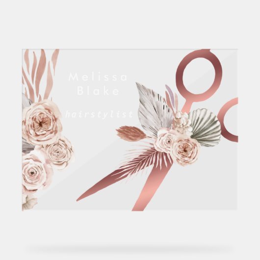 coiffeuse de fleurs boho (Recto)