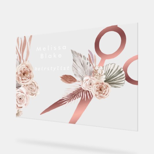 coiffeuse de fleurs boho (Angle)