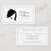 Coiffeuse Moderne Avec Rendez-Vous (Devant / Derrière)