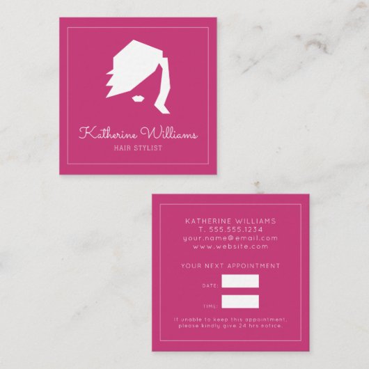 Coiffeuse Moderne Avec Rendez-Vous (Devant / Derrière)