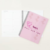 Coiffeuse personnalisée rose rosePlanner (Devant avec enveloppe)