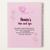 Coiffeuse personnalisée rose rosePlanner (Dos)