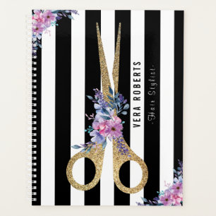 Coiffeuse Styliste Parties scintillant ciseau Beau