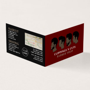 Coiffure, Barbiers Homme Carte de fidélité détaill