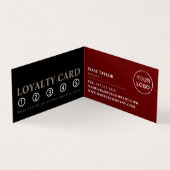 Coiffure, Barbiers Homme Carte de fidélité détaill (Intérieur)