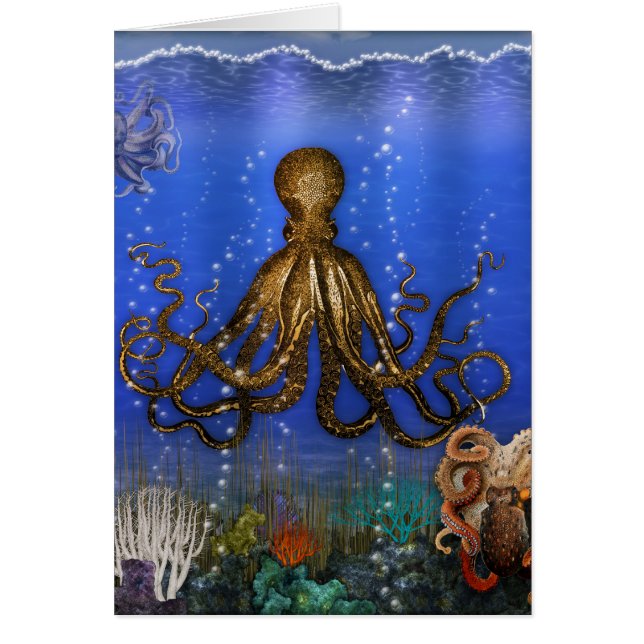 Coiffure de pieuvre - Colorée (Devant)