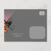 Coiffure Funky Bloom *01 Party Invitation Carte po (Dos)