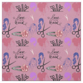 Coiffure tissu thématique | styles | ciseaux (Échantillon)