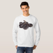 Coiled and Ready to Strike Snake T-shirt (Voorkant volledig)