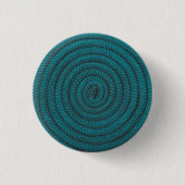 Coiled Blue Rope Ronde Button 3,2 Cm (Voorkant)