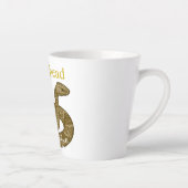 Coiled Copperhead Snake Thunder_Cove Latte Mok (Rechts)