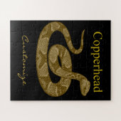Coiled Copperhead Snake Thunder_Cove Legpuzzel (Horizontaal)