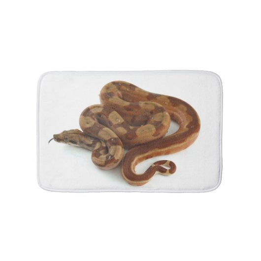Coiled Yellow Belly Ball Python Badmat (Voorkant)
