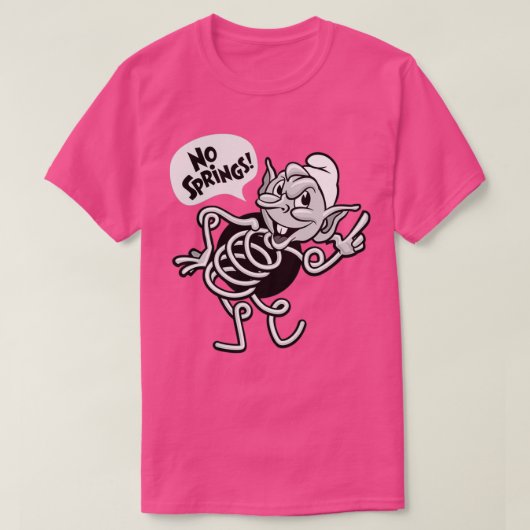 Coily the Spring Sprite T-shirt (Design voorkant)