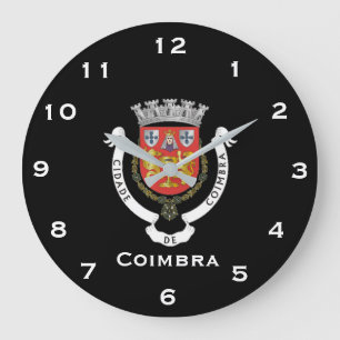 Coimbra Portugal Wall klok