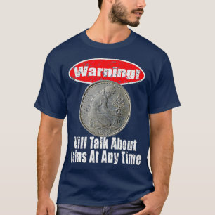 Coin Collector Cadeaus Numismatica T-shirt