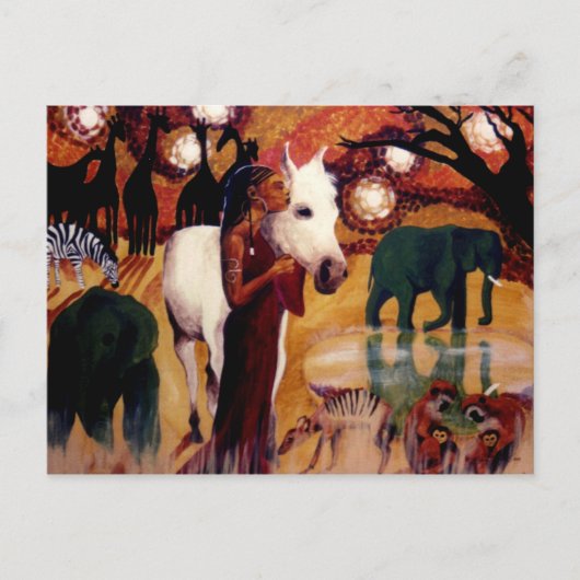 Coin de la carte postale de la Terre (Devant)