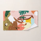 Coin de lecture chic (Serviette à main)