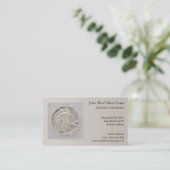 Coin Dealer Visitekaartje (Staand voorkant)