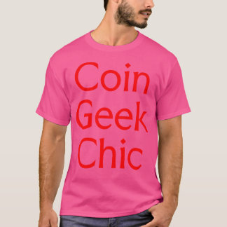 Coin Geek Chic Muntcollectie T-shirt