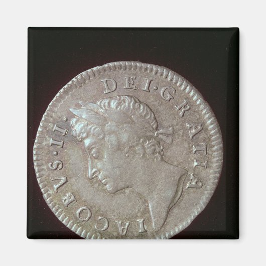 Coin of James II Magneet (Voorkant)