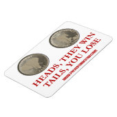 Coin Toss Magneet (Linkerzijde)