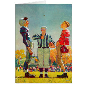 Coin Toss van Norman Rockwell