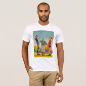 Coin Toss van Norman Rockwell T-shirt (Voorkant volledig)