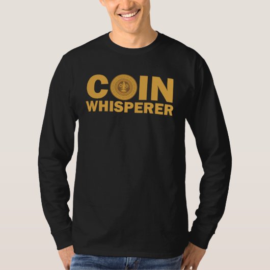 Coin Whisperer Treasure Metal detecting T-shirt (Voorkant)