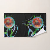 Coincé dans l'ensemble de serviettes de bain du mi (Serviette à main)
