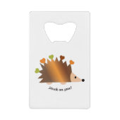 Coincé sur vous Hérisson et Coeurs (Devant)