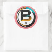 Coincé sur vous Stickers (Sac)